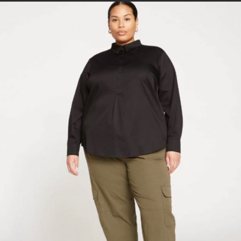 Universal Standard Elbe liquid jersey top